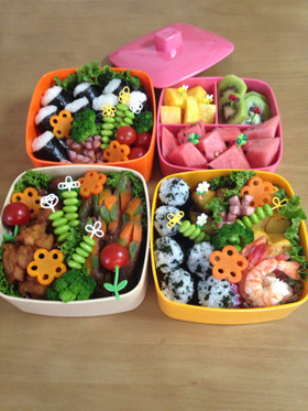 2015運動会お弁当♡